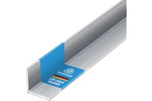 thyssenkrupp Angle Profile made of Aluminium, Isosceles, EN AW-6060 in Various Sizes and Lengths