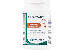 Nutergia – Souplesse Articulaire – Formation et maintien du cartilage – Préservation du Cartilage – Complément alimentaire – 90 Gélules – Fabrication Française