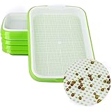 5x Keimschalen Set 32.5x23.5cm - Sprossen Anzucht Für Mungbohnen & Weizengras
