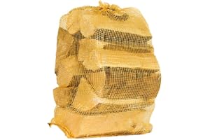 bûches de bois dur séchées au four en chêne, filet 22L. - Bois de chauffage idéal pour les poêles à bois, poêles à bois, feux ouverts, fours à pizza - Livraison rapide