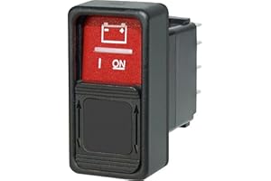 BLUE SEA SYSTEMS BLUE SEA 2155 REMOTE CONTROLLO SICURO SWITCH W/LOCKOUT SLIDE