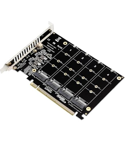 Adattatore PCIe Per SSD M.2 NVME - Compatibile Con 2230/2242/2260/2280, Per Slot PCIe X1, Alta Velocità - Foto 8