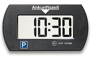 ‎NEEDIT Needit elektronische Parkscheibe Park Mini I automatische Parkscheibe elektrisch mit Zulassung vom Kraftfahrt-Bundesamt I Digitale Parkuhr mit 2 Displays I maximale Funktion in minimalem Format