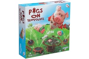 PlayMonster Pigs On Trampolines | Fun Kids Game With Bouncing Pigs | Fast-Paced Family Game | For Ages 6+