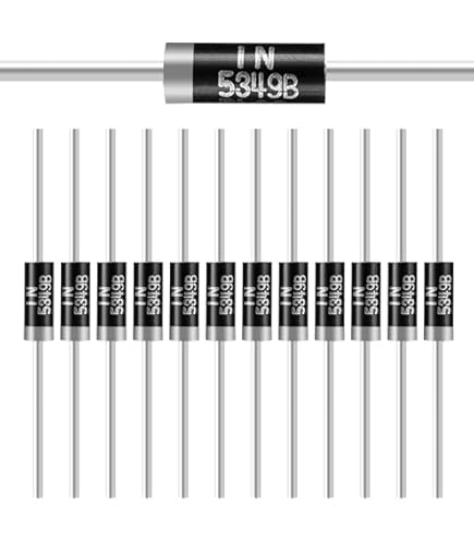 10x 1N5355B Zener Dioden 5W 18V - DO201AE Gehäuse Für Elektronik Projekte