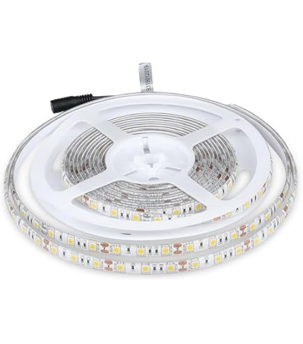 Striscia LED 5 Metri Impermeabile IP65 - 300 LED Rossi Per Interni Ed Esterni - Foto 7