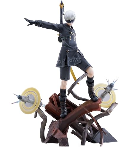SEGA NieR:Automata Ver1.1a 9S PVC PM Perching Statuette, 15 cm