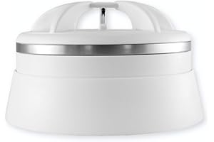 frient Intelligent Heat Alarm | Detector de Incendios Inalámbrico | Notificaciones Instantáneas contra Fuego | Alimentado por Baterías | Zigbee | Funciona con Homey, Home Assistant y SmartThings