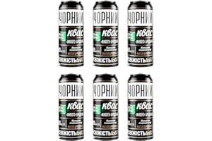 BHARTI BEN Kbac Kvas Taras Dark Non-Alcoholic Malt Beverage 6 x 500ml