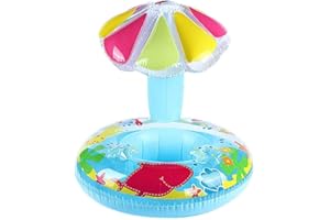 ZOOMPIL Anillo de Natación Inflable, Flotador Bebe Piscina, con Asiento y Volante, Inflable Anillo de Natación para Bebés para Piscina, Playa, Mar, Parque Acuático
