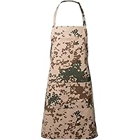 FLECKTEX® Camouflage GRILLSCHÜRZE Küchenschürze Premium Apron Männer Vater Geschenk zum Grillen mit KLETTSTREIFEN für…