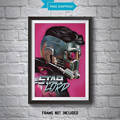 Guardians of the Galaxy Poster - Star-Lord Wall Art Poster Print - Wall Decor for the home - 3 for 2 on all Art Prints and Wall Decals