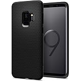 Spigen Liquid Air Hülle Kompatibel mit Samsung Galaxy S9 -Schwarz