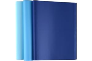 Bouiexye 60 fogli di carta velina blu multicolore per confezioni regalo per fai da te, arte, artigianato, floreale, compleanno, baby shower, feste, festival