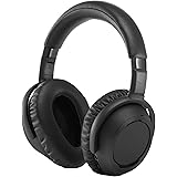 AmazonCommercial - Cuffie Bluetooth di prima qualità,Over-ear, Senza fili, confezione da 1, Nero