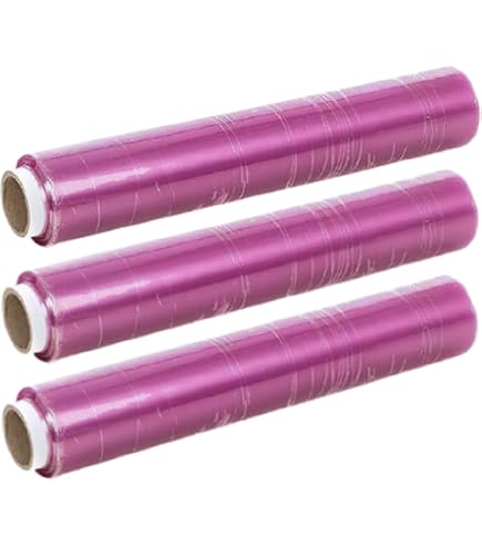 Film étirable Alimentaire Professionnel - Lot De 3 Rouleaux 45 Cm X 300 M - Résistant, Adhérent, Pour Cuisine, Restauration, Tatouage - 14