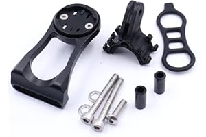 KEEPMORE Fahrradcomputer Halterung Adapter für Wahoo Elemnt/Mini/Bolt/Roam - Fahrrad Tacho Anti-Fall-Halterung GPS Fester Halter