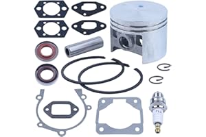 Gubeter Kit de Piston 46 mm, pour Ventilateur Stihl SR420 SR400 Br320 Br380 Br400 Br420, 4203 030 2001