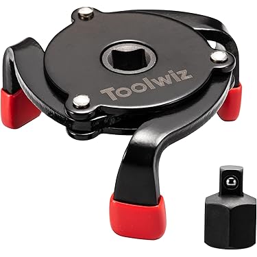 Kuuleyn Ölfilterschlüssel 65mm - Auto Steckdosenentferner Werkzeug Mit 14 Nuten