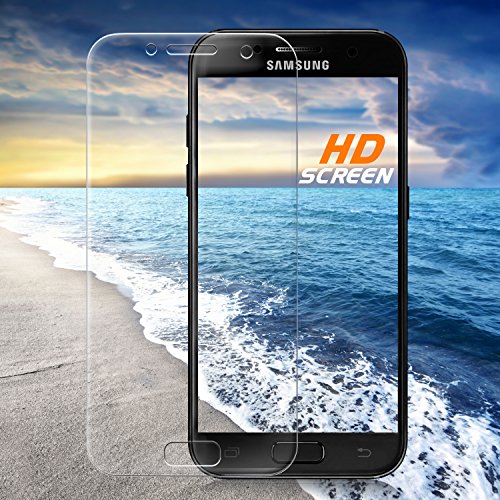 Samsung Galaxy A5 (2017) Schutzfolie, KKtick Displayschutz für Samsung Galaxy A5 (2017) 5.2 Zoll temperiert Transparent Ultra Klar Film folie Displayschutzfolie (1 PCS) - 3
