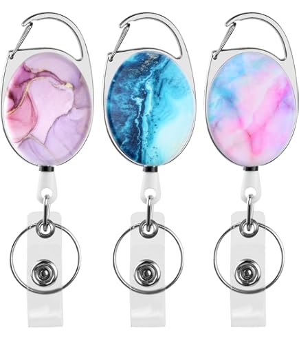 Cordini Con Perline Boho Per Badge D'identità Con 2 Fibbie 2 Stili Di Supporto ID 2 Linguette Per Telefono Grazioso Cordino Per Insegnanti Retrattili Cordini Per Collane Chiavi Portachiavi - Foto 4