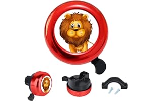 WANGYUN Campanello Bici Bambino-Campanello Bici-Per Bici Per Bambini Ragazze Ragazzi-Campanello Bici Bambina-Suono Forte E Chiaro per La Maggior Parte Delle Biciclette