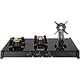 Faber Liftable Burners Freestanding Cooktop|Genius 753 Ai Bk|75Cm Width|Brass Burners|Manual Ignition|Abs Knobs|Pan Support|2 Yrs Comprehensive,5 Yrs Valve & Burners,7 Yrs On Glass,Black