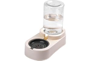 SMELL & SMILE Bebedero Automático para Gatos y Perros Dispensador de Agua 0.8L Gato Pequeño Comedero de Perros Gatos (SOY3469)