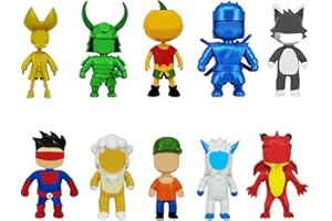 Babioms 10Pcs Guy Figuras, Guy Toys, Juego de Figuras de Chicos Tropiezos, Cumpleaños Decoración de Tartas, Regalo para Fans