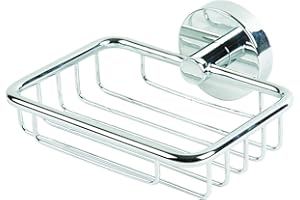 CROYDEX Pendle Flexi-Fix Soap Basket, Screw or Glue