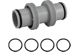Zueyen Pool Hose Connector 38 mm, Pool Hose Adapter, Pool Connection Set for Intex Bestway Coleman, for Pool Hose Connector Extension