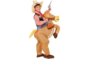 W WIDMANN MILANO PARTY FASHION Widmann - Nadmuchiwany kostium dziecięcy konia, z wbudowaną dmuchawą i kapeluszem, karnawał, imprezę tematyczną