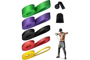 Victoper Resistance Bands,Resistance Bands Set for Men Women,Exercise Bands with Different Resistance Levels,Pull up Bands for Strength Training Fitness Pilates Yoga Stretch Toning,Workout bands