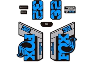 STAR SAM Fox 32 Performance Elite 2021 Bicycle Fork Compatible Stickers Light Blue 1 cm