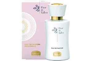 Helan, Fior di Talco - Profumo Donna Note Fresche Agrumate Eau de Parfum Femminile Talcata Floreale con Vaniglia e Fiori d'Arancio, Profumi Donna Leggeri dalla Fragranza Muschiata Durata 4-5 Ore 50 ml