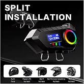Y30 Kask Kulaklık Bluetooth Motosiklet Kulaklık RGB Radyolu Intercom