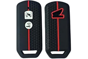 OTMIK Custodia in Silicone per Chiavi Auto adatto per Honda X ADV SH 300 150 125 Forza 300 125 PCX150 Supporto per Guscio Remoto