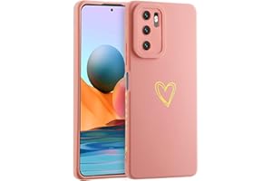 ATISIJIE Cover per Xiaomi Redmi Note 10 5G Custodia, Soft-Touch, Antiurto, Antipolvere Copertura del Telefono Case per Xiaomi Redmi Note 10 5G Rosa