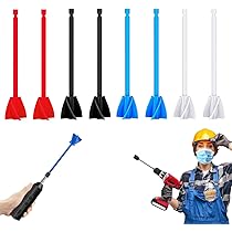 8 Stück Epoxidharz Mischpaddel - Rührstäbe Für Bohrmaschine 1/4 Zoll