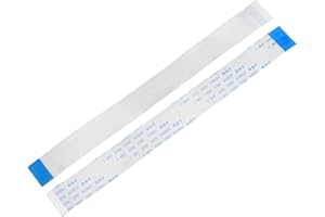 sourcing map Flexible Plano Cable, 28 Pasadores 0.5mm Paso 150mm FPC FFC Flexible Cinta Cable para LCD TV Coche Audio DVD Reproductor Laptop 5uds (B Tipo)