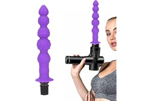 JIAWU Teste di Pistola per Massaggio Viola, Attacchi per Massaggiatore dei Tessuti Profondi, Accessori per Pistola per Massaggio Muscolare in Silicone per Schiena, Collo, Muscolare (0,5 pollici)