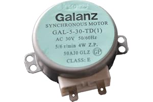 NUHFUFA Motor sincrónico GAL-5-30-TD 30V 4W Ajuste para GALANZ Accesorios de microondas