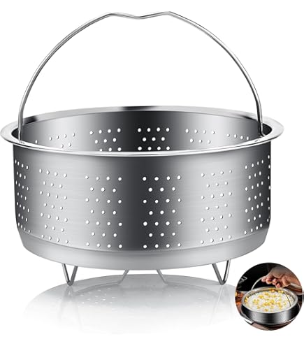 WMF ProfiSelect - Steamer, 24 cm, in acciaio inox, colore: Argento