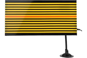 PenRux Paintless Dent Repair Tool with LED Light and USB Car Dent Board Check Reflector Line for Car Body Removal