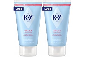 K-Y Jelly Classic Water Based Lubricant Water Based Lubricant Relieves Discomfort 200ml (Pack of 2)