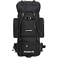 IX INOXTO 65L Lightweight Internal Frame Hiking Backpack for Men Women