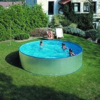 Gre KITWPR350E- Piscina Tenerife desmontable redonda chapa galvanizada Ø350x90 cm