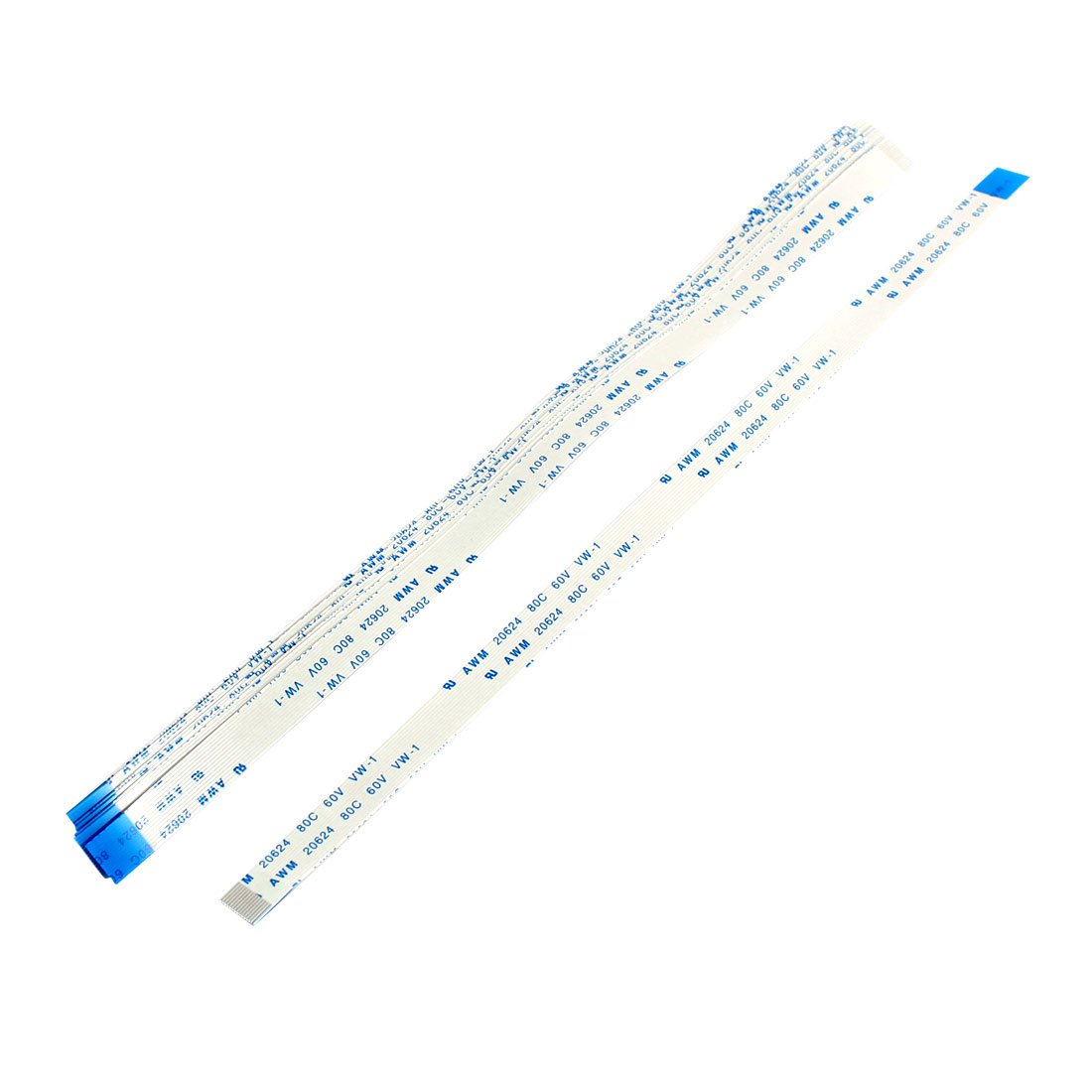 1.0mm Pitch 4 Pin AWM 20624 80C 60V Flexible Flat Cable 200mm 10Pcs