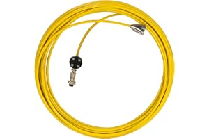 HUIOP 20M / 30M / 50M ersättningskabel för 23 mm rörinspektionskamera,rörinspektionskabel
