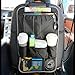 Produktbild l Plusinno(TM) GeräumigerAuto Rückenlehnenschutz,Rücksitzschutz,Rücksitztasche,Rücksitz Organizer für Kinder,Reise-Utensilien und Spielzeug ( Classic Version)
